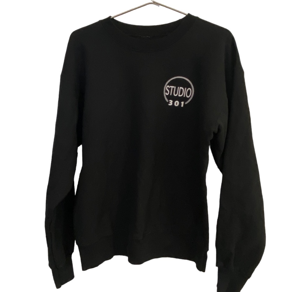 Vintage Studio 301 Black Men’s M Heavyweight Sweatshirt Music Album Recording